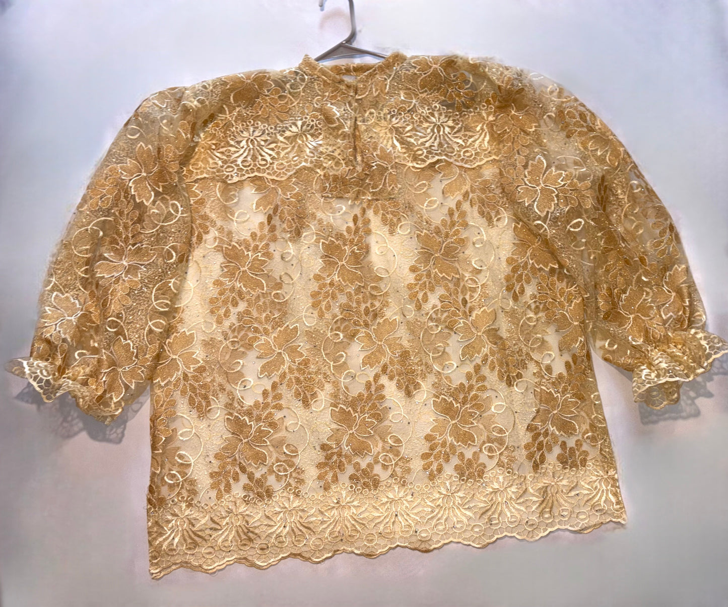 Tan Women’s L-XL Dance Shirt