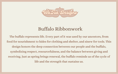 Buffalo Ribbonwork Apron