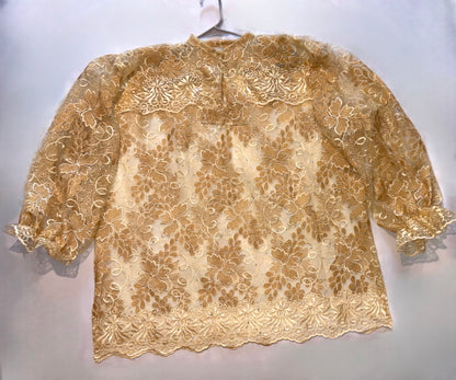 Tan Women’s L-XL Dance Shirt