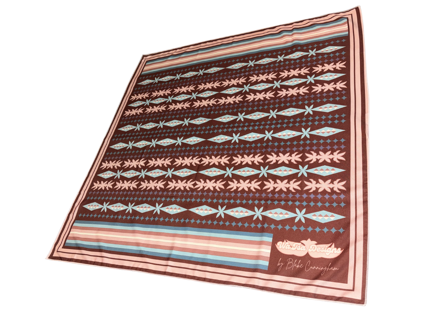 Stars Ribbonwork Scarf