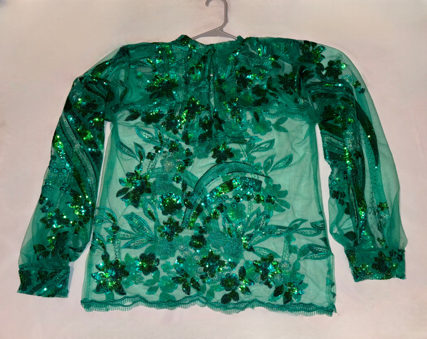 Green Women’s S-M Dance Shirt