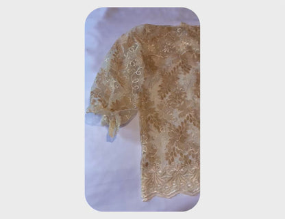 Tan Women’s L-XL Dance Shirt